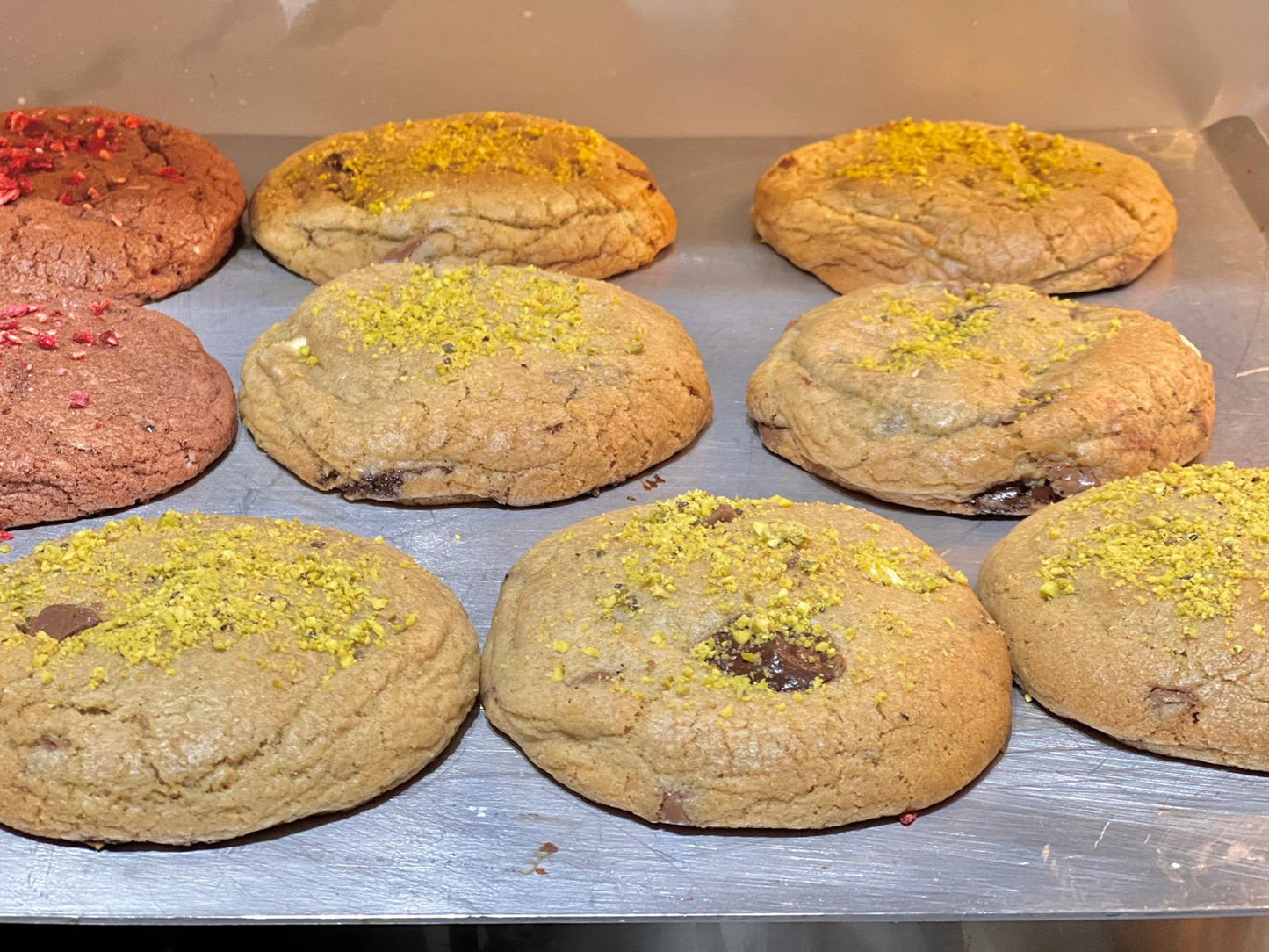 Pistachio Cream Filled Cookies – Box of 8