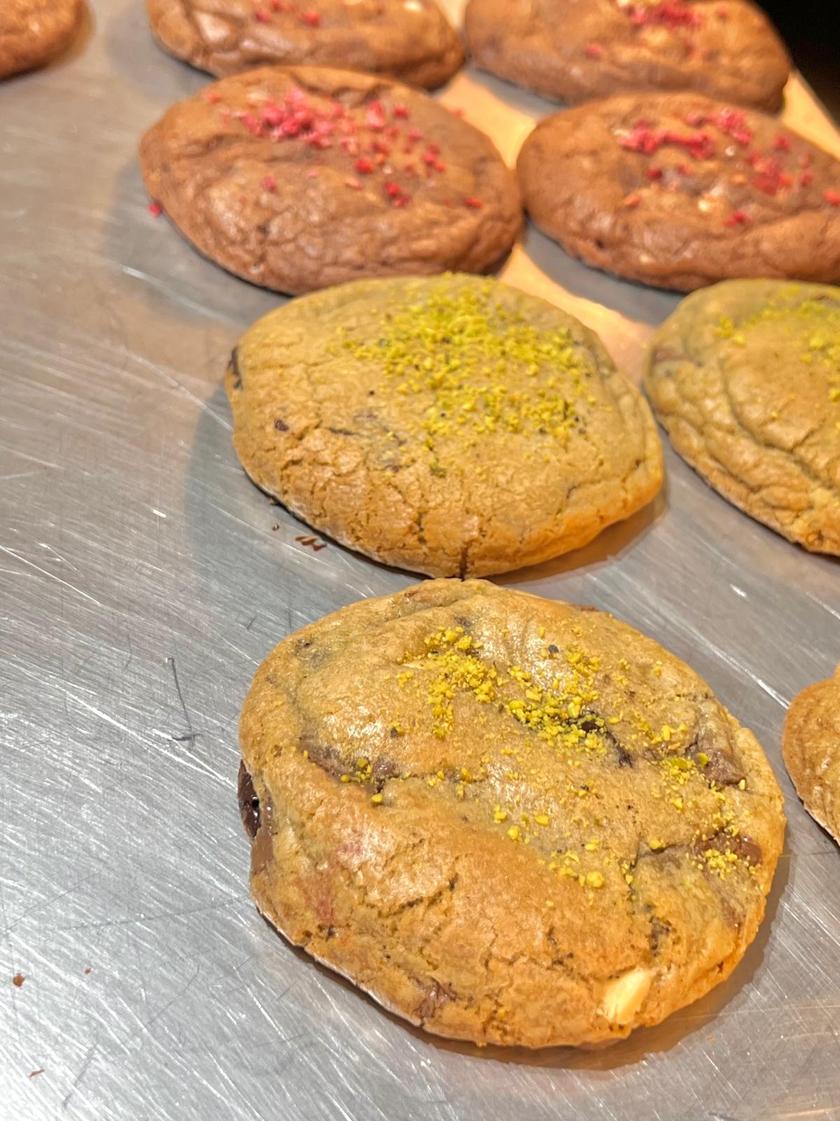 Pistachio Cream Filled Cookies – Box of 8