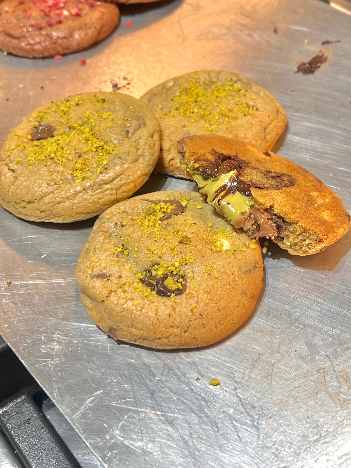Pistachio Cream Filled Cookies – Box of 8