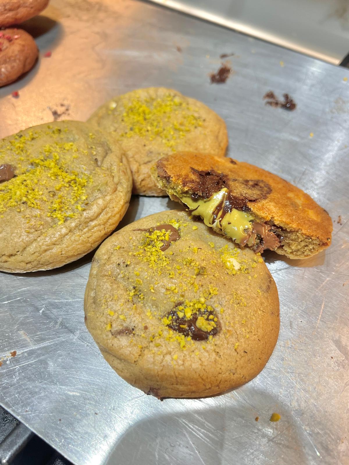 Pistachio Cream Filled Cookies – Box of 8
