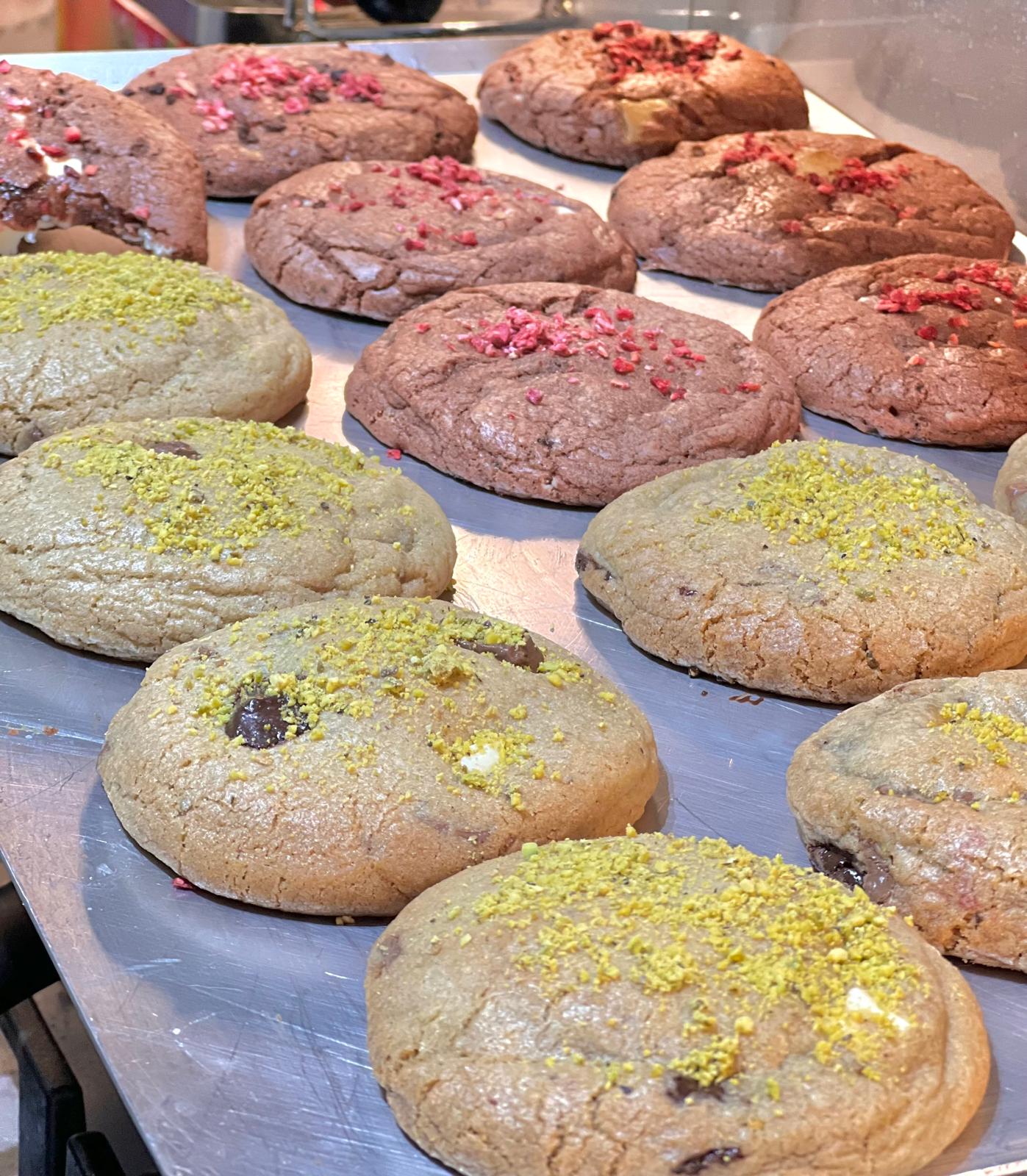 Pistachio Cream Filled Cookies – Box of 8